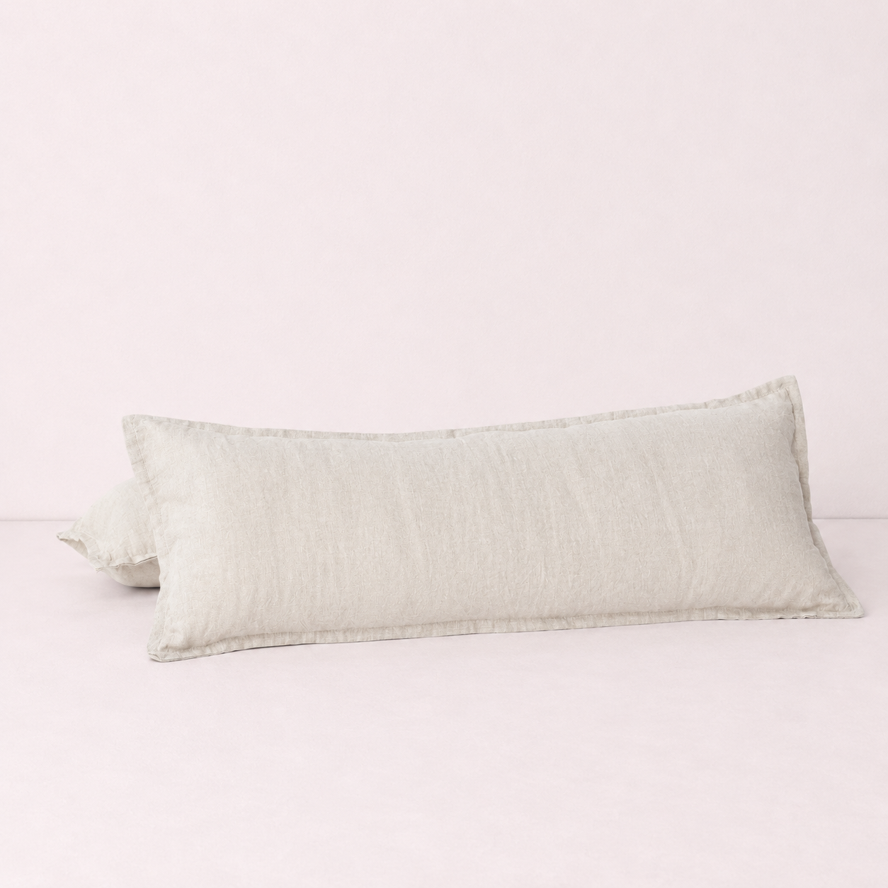 Relaxed Linen Decorative Throw Pillow Cover- Ivory