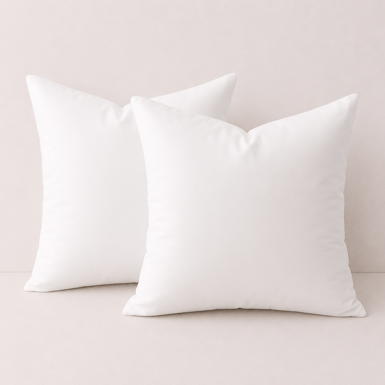 Soft Decorative Throw Pillow Cover Set - White