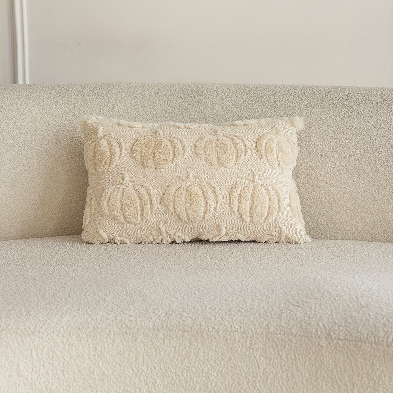 Farmhouse Throw Pillow Covers- Beige