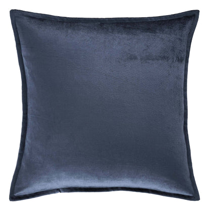 Velvet Decorative Pillow Cover- Blue