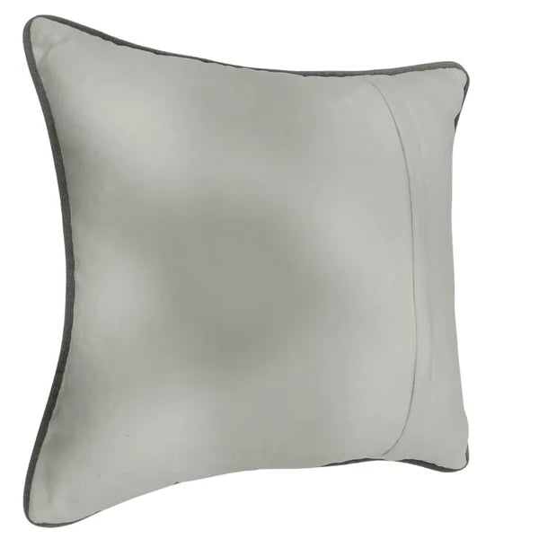 Luxe Silver Throw Pillow Cover Set