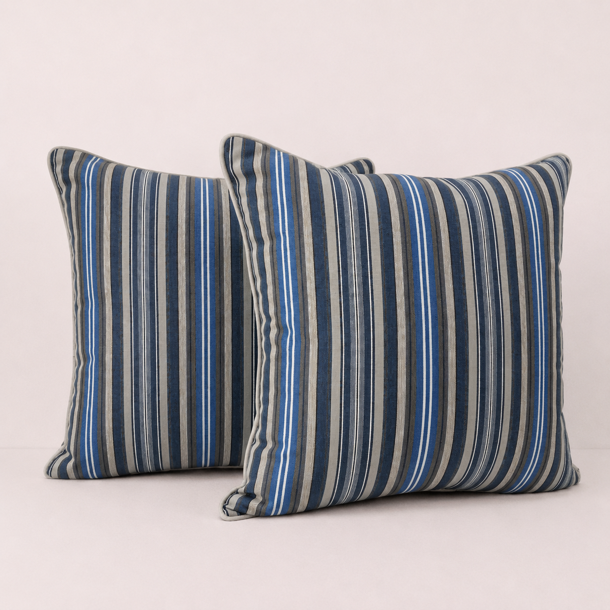 Striped Throw Pillow Cover