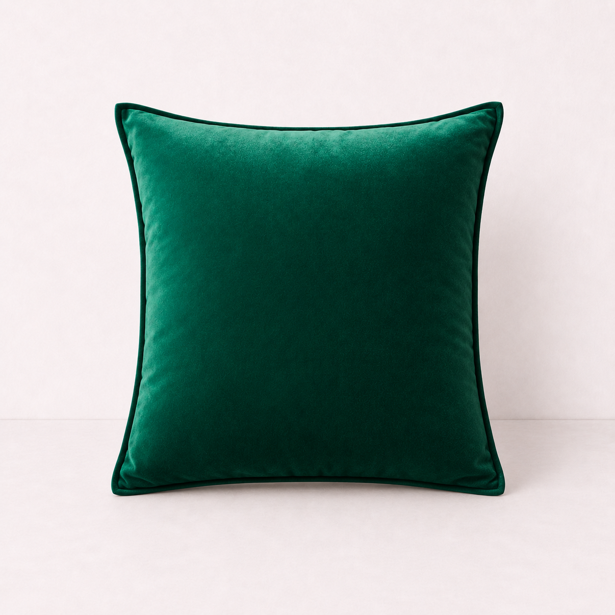 Soft Velvet Sofa Pillow Cover - Green