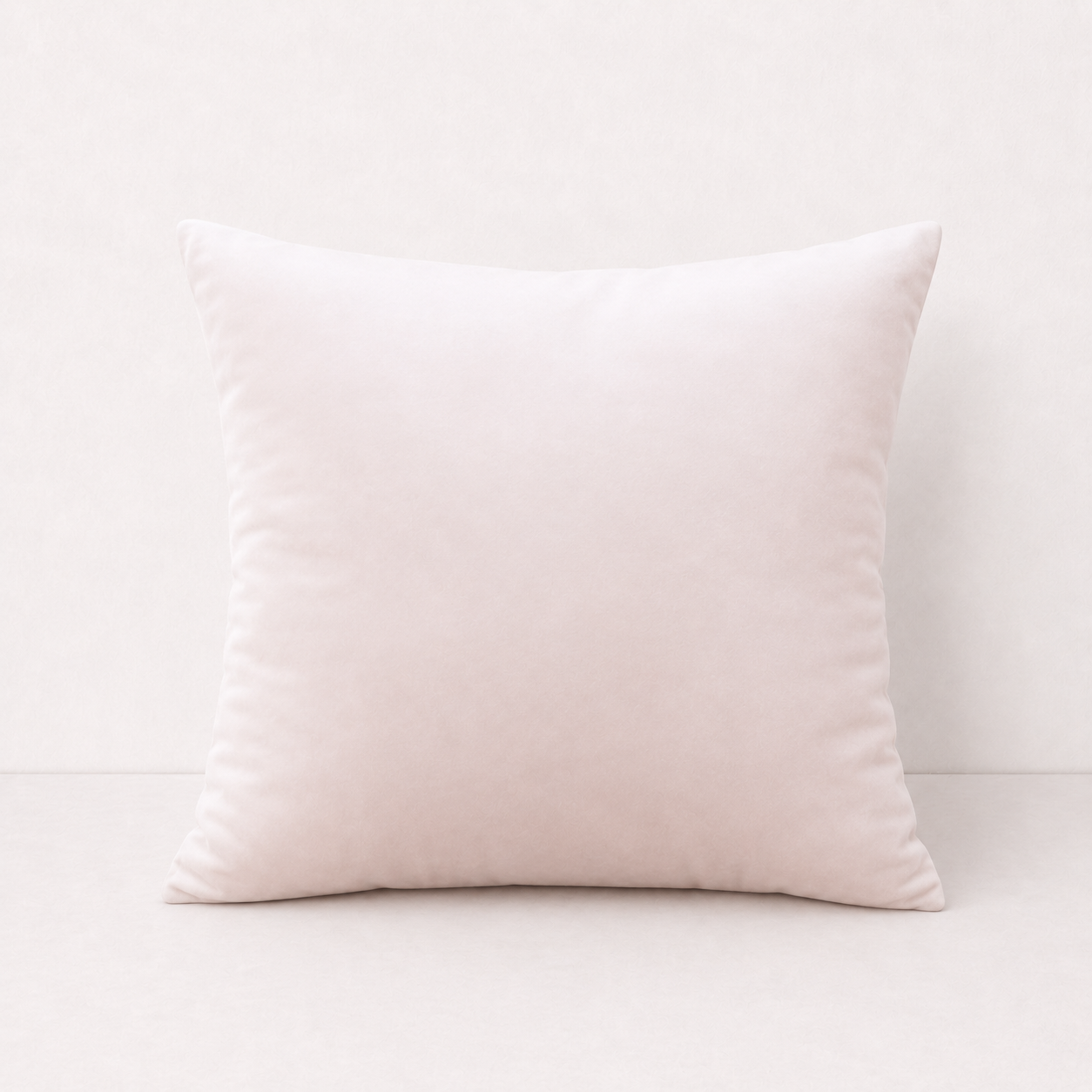 White Velvet Soft Pillow Cover