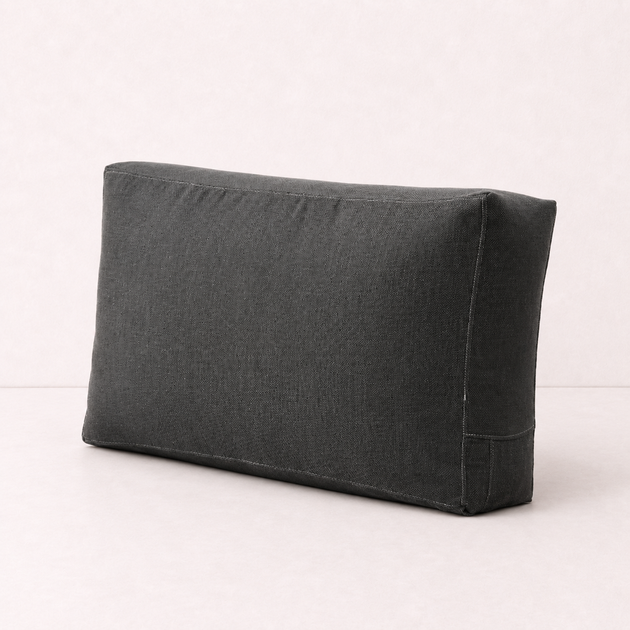 Linen Backrest Pillow Cover Case