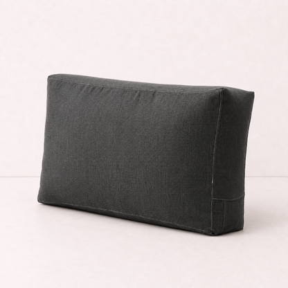 Linen Backrest Pillow Cover Case