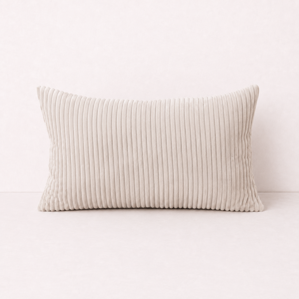Corduroy Velvet Pillow Case Cover - Dark Brown