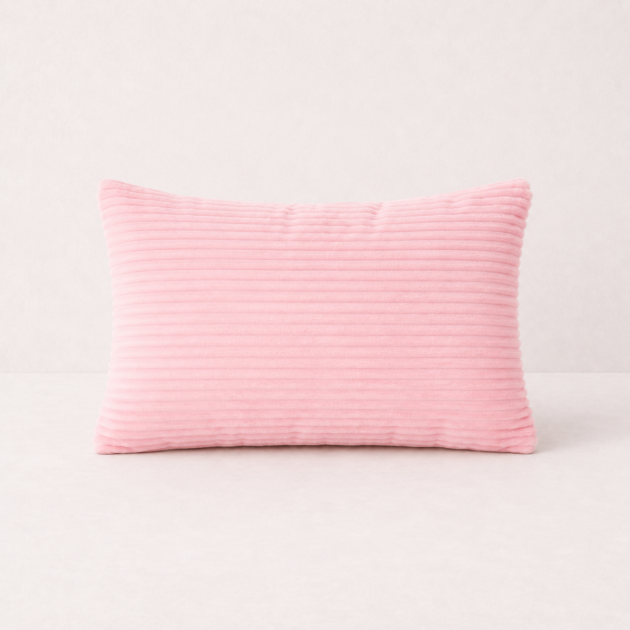 Corduroy Velvet Pillow Case Cover - Dark Brown