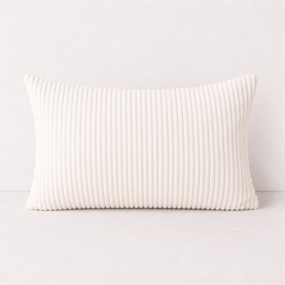 Corduroy Velvet Pillow Case Cover - Dark Brown
