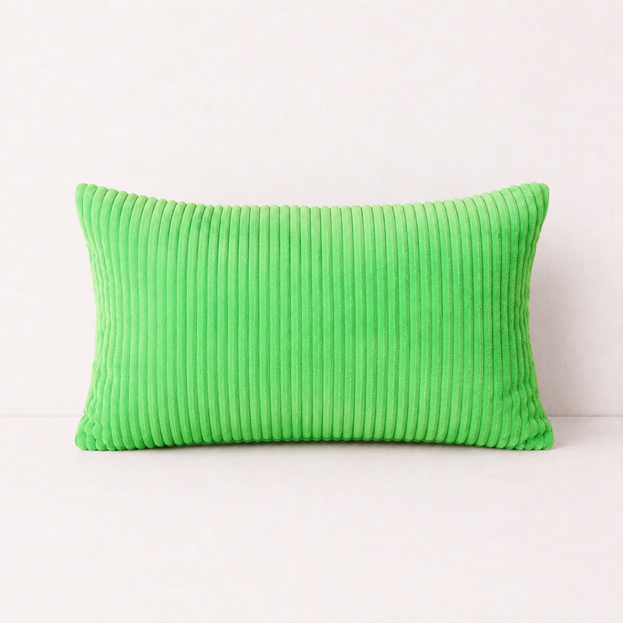 Corduroy Velvet Pillow Case Cover - Green