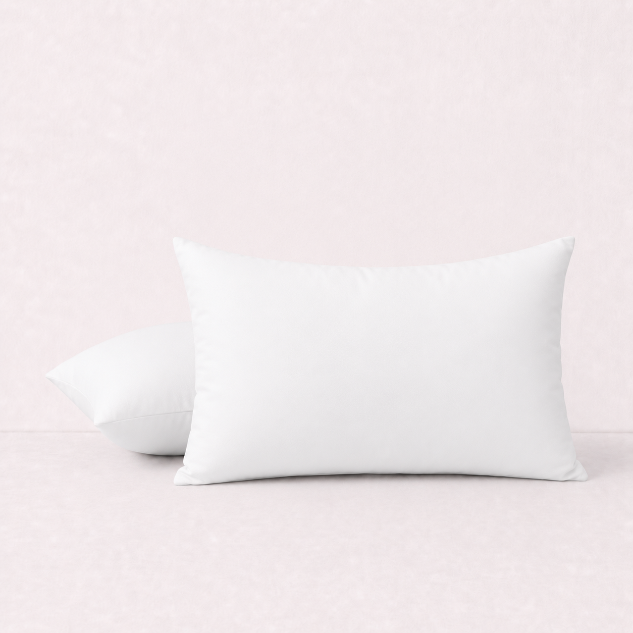 Solid Color Throw Pillow Cover Velvet - White