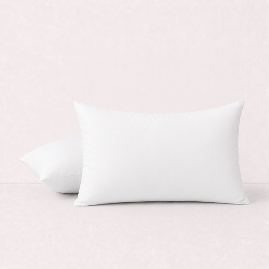Solid Color Throw Pillow Cover Velvet - White