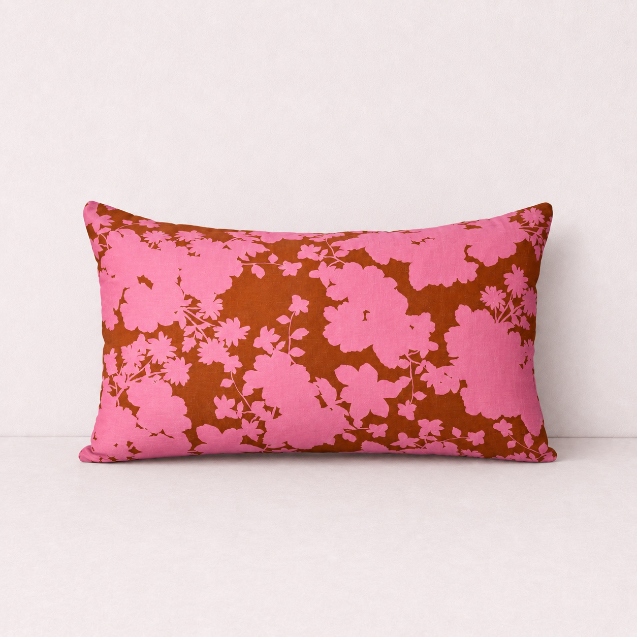 Blush Gardenia Floral Pillow Cases