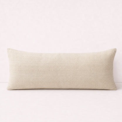Textured Woven Decorative Pillow Cover- Khaki