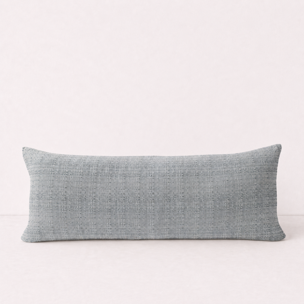 Textured Woven Decorative Pillow Cover- Grey