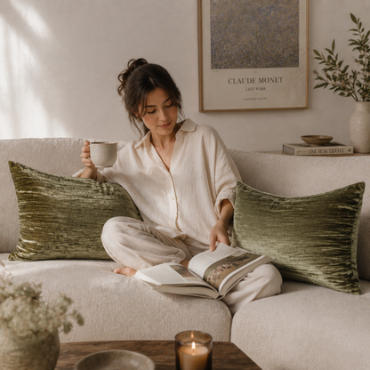 Luxe Mallory Cozy Pillow Cover
