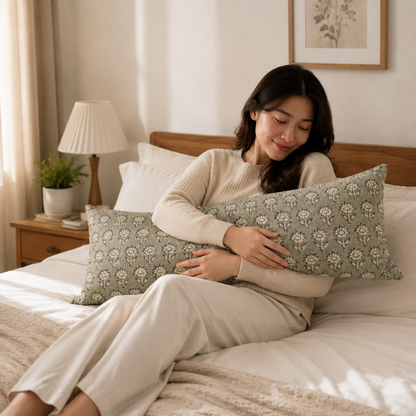 Stylish Home Accent Pillow Case Mollie Luxe XL Lumbar