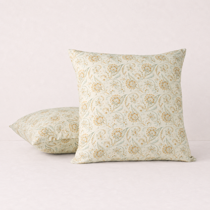 Paisley Floral Decorative Throw Pillow Cover