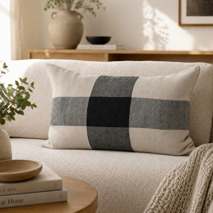 Modern Buffalo Check Pillow Covers