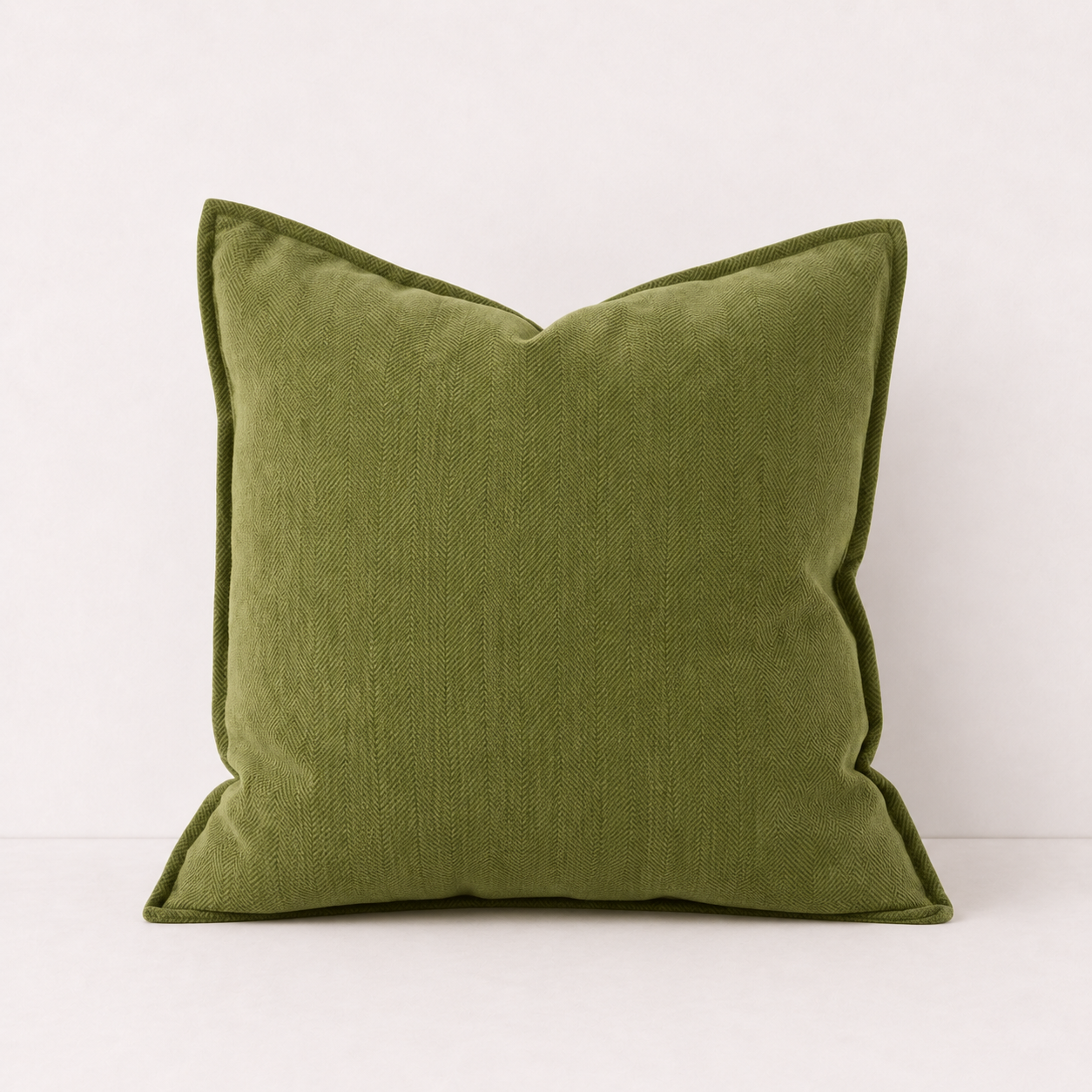 Solid Sofa Pillow Cover Case - Dark Green
