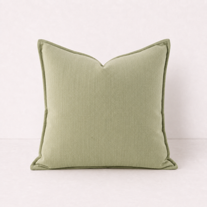 Solid Sofa Pillow Cover Case - Light Green