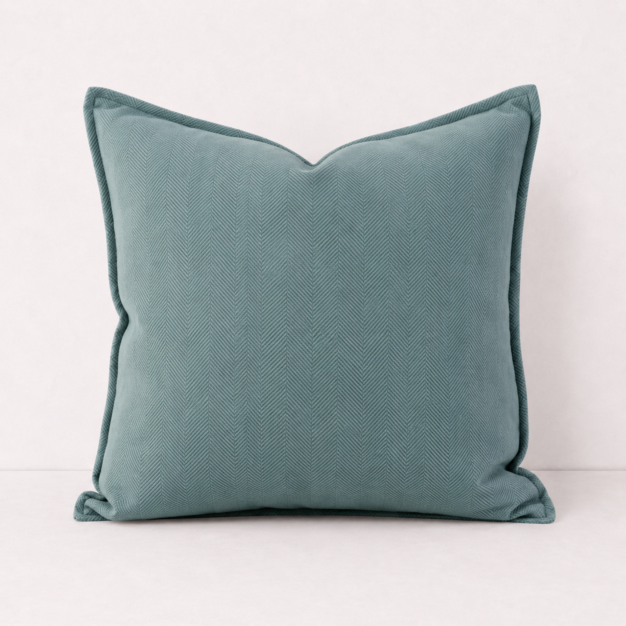 Solid Sofa Pillow Cover Case- Blue Green