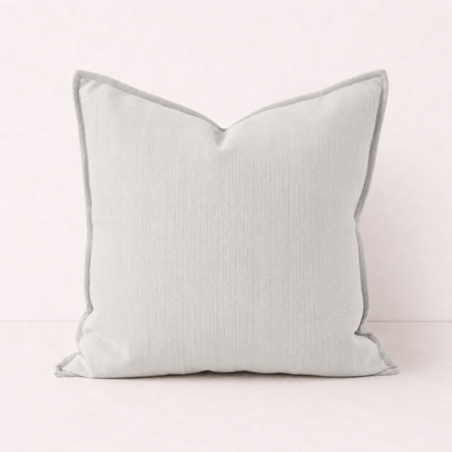 Solid Sofa Pillow Cover Case- Light Grey