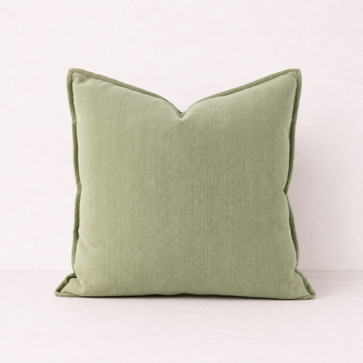 Solid Sofa Pillow Cover Case- Green