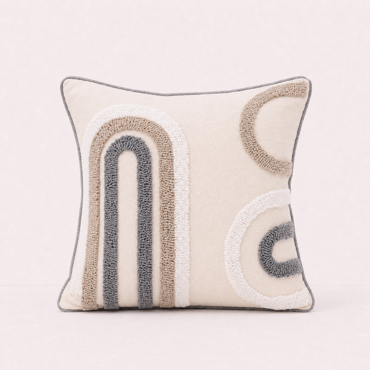 Chic Bohemian Throw Pillow Cover - Boho Arch