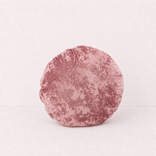 Modern Round Throw Pillow Cover Style - Pink