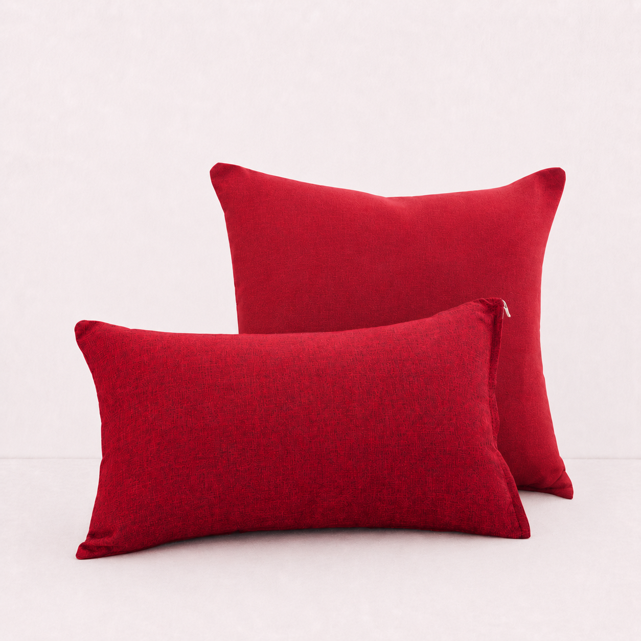 Throw Pillow Cover Living Room Accent - Red