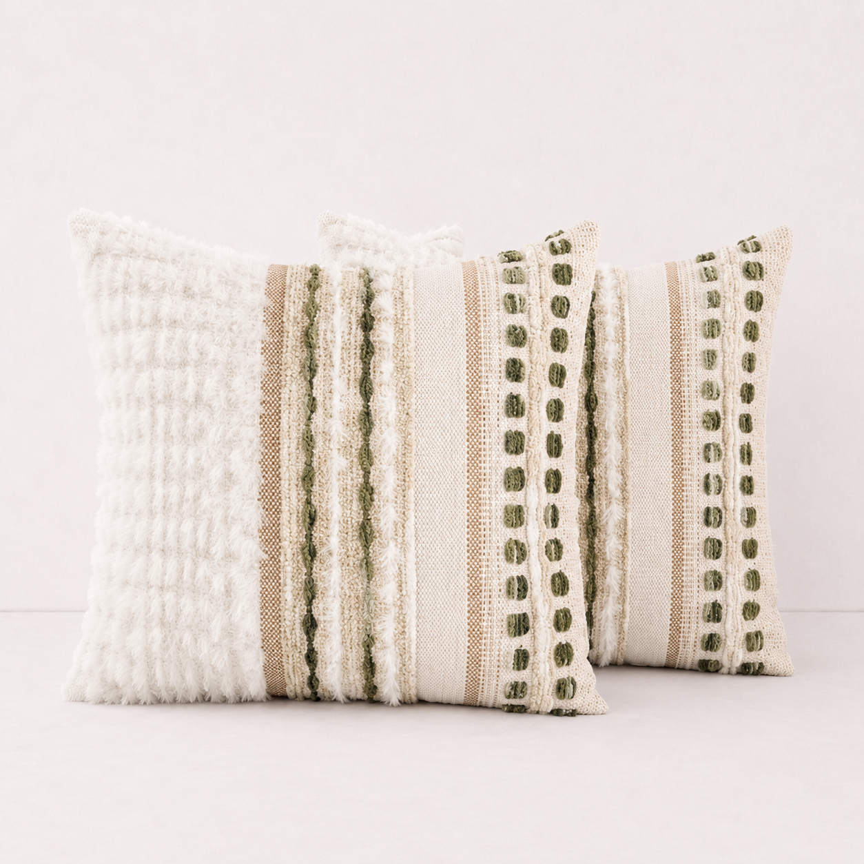 Fall Throw Pillow Cover Décor - Green