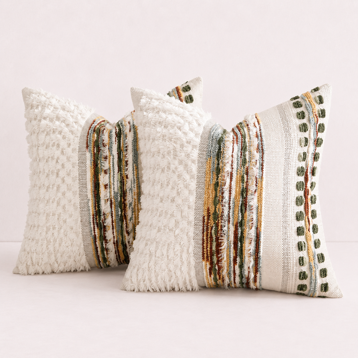 Fall Throw Pillow Cover Décor -  Forest Green