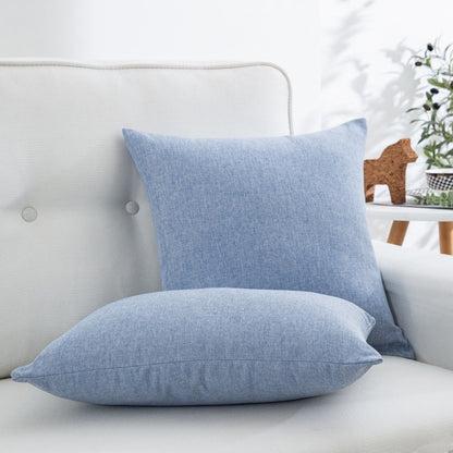 Throw Pillow Cover Living Room Accent - Light Blue
