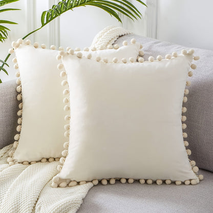 Elegant Velvet Throw Pillow Cover Case