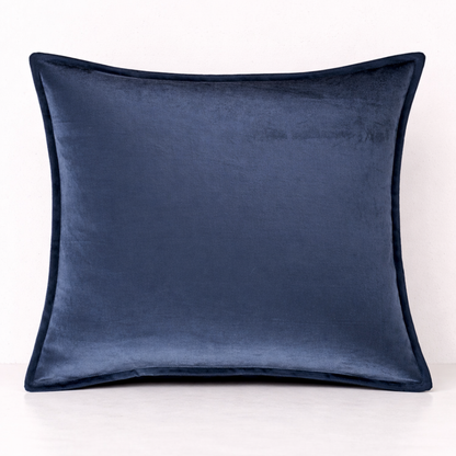 Luxe Velvet Cushion Cover- Blue