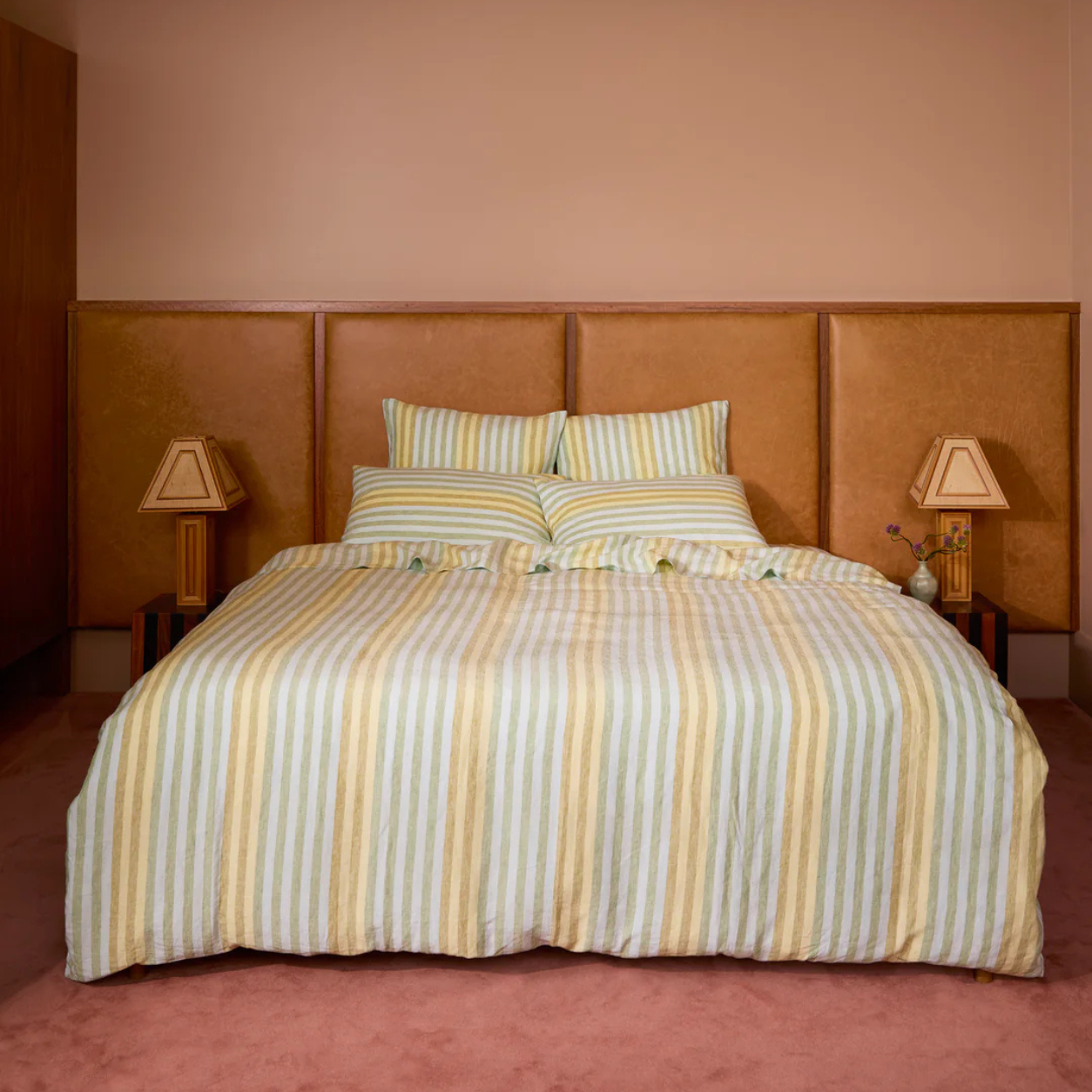 Soft Horizon Stripe Pillow Cases