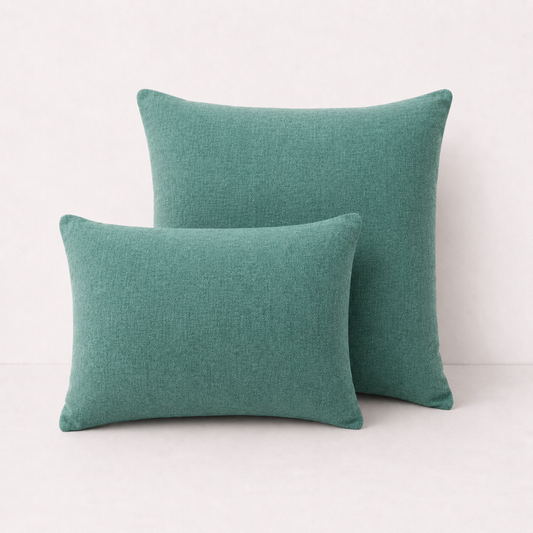 Modern Soft Pillow Cover Cushion- Green