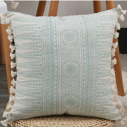 Tassel Throw Pillow Covers Décor