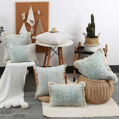 Tassel Throw Pillow Covers Décor