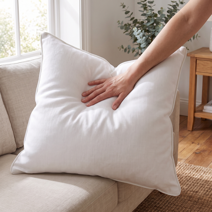 Plush Luxe Cushion Insert – Extra Plump – showing plush fill