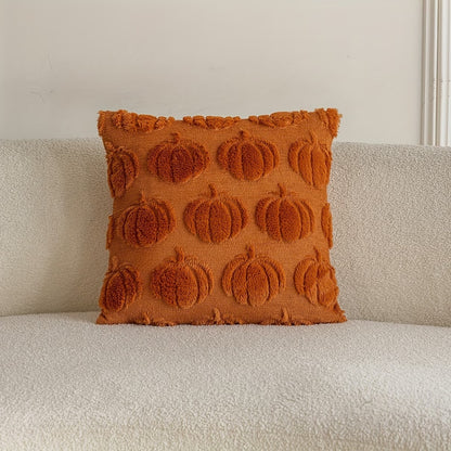 Farmhouse Throw Pillow Covers- Orange