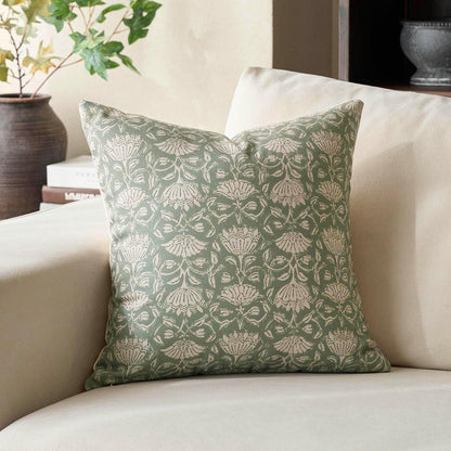 Floral Decorative Pillow Cover