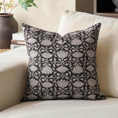 Floral Decorative Pillow Cover