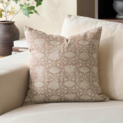Floral Decorative Pillow Cover